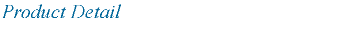 Text Box: Product Detail